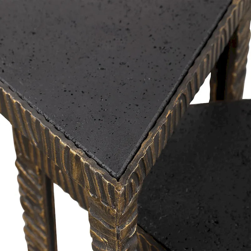 Uttermost Samiria Triangular Accent Tables (Set of 2)