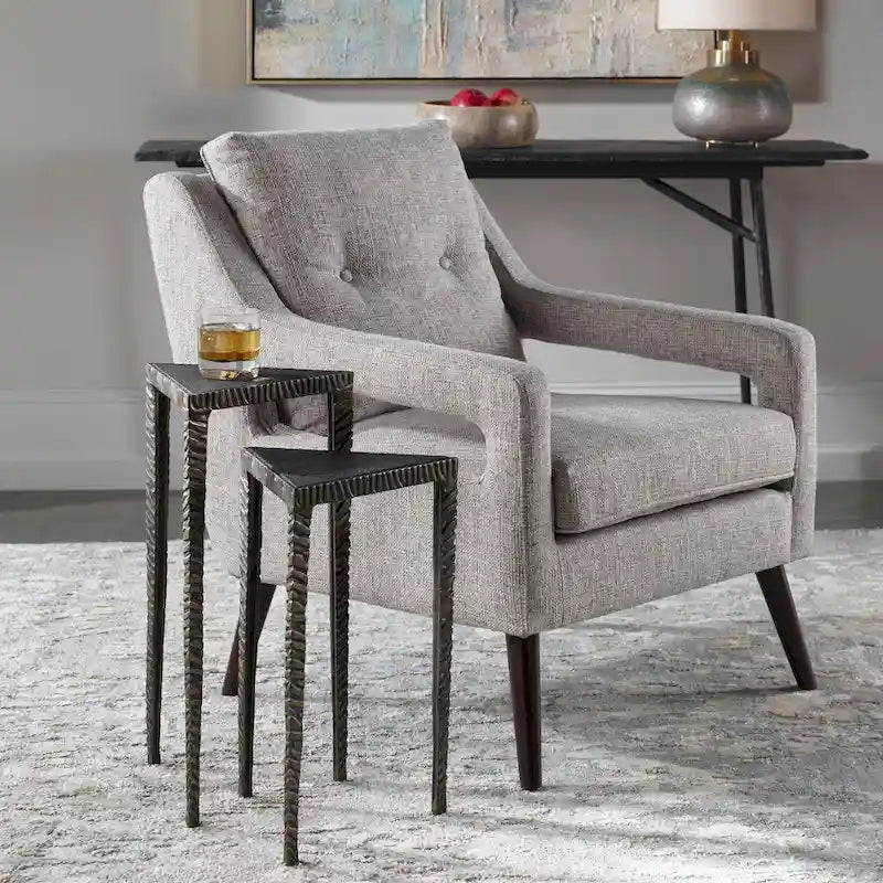 Uttermost Samiria Triangular Accent Tables (Set of 2)