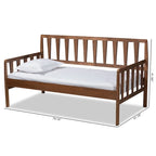 Midori Modern and Contemporary Transitional Twin Size Daybed