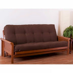 8-inch Thick Twill Futon Mattress (Twin, Full, or Queen)