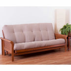 8-inch Thick Twill Futon Mattress (Twin, Full, or Queen)