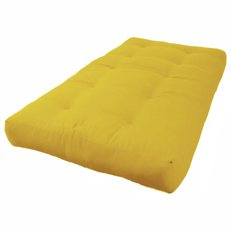 8-inch Thick Twill Futon Mattress (Twin, Full, or Queen)