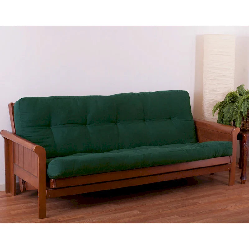 6-inch Thick Twill Futon Mattress (Twin, Full, or Queen)