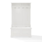 Campbell Classic White Wooden Hall Tree