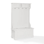 Campbell Classic White Wooden Hall Tree