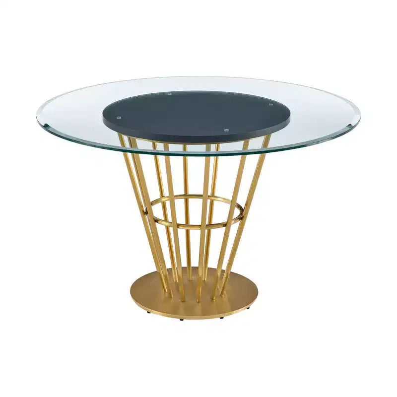 Armen Living Veronica Round Dining Table