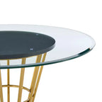 Armen Living Veronica Round Dining Table