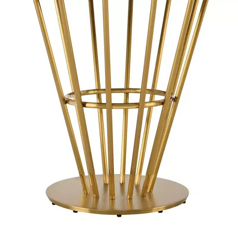 Armen Living Veronica Round Dining Table