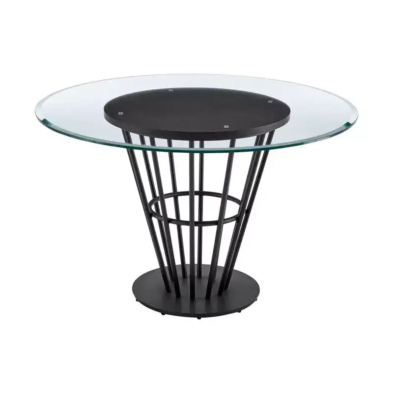 Armen Living Veronica Round Dining Table