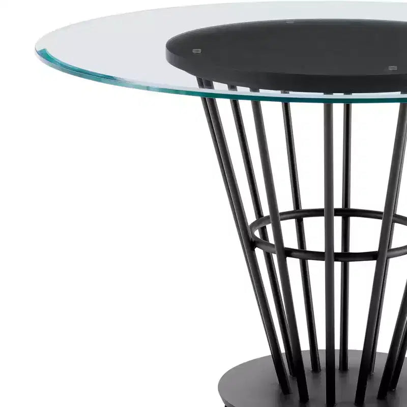 Armen Living Veronica Round Dining Table