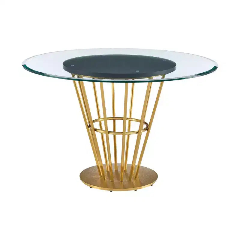 Armen Living Veronica Round Dining Table