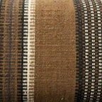 Greenfield I Brown & Beige Patterned Jute w/ Wood Frame Accent Bench - 59W x 14.3D x 19H