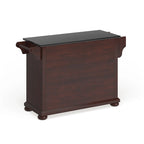 Crosley Alexandria Granite Top Full Size Kitchen Island/Cart - 51.5 W x 18 D x 34 H