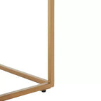 Akari Marble Console Table - CNS3700A - Brown/White - Safavieh