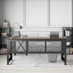 Avenue Greene Leighton L Desk with Lift Top