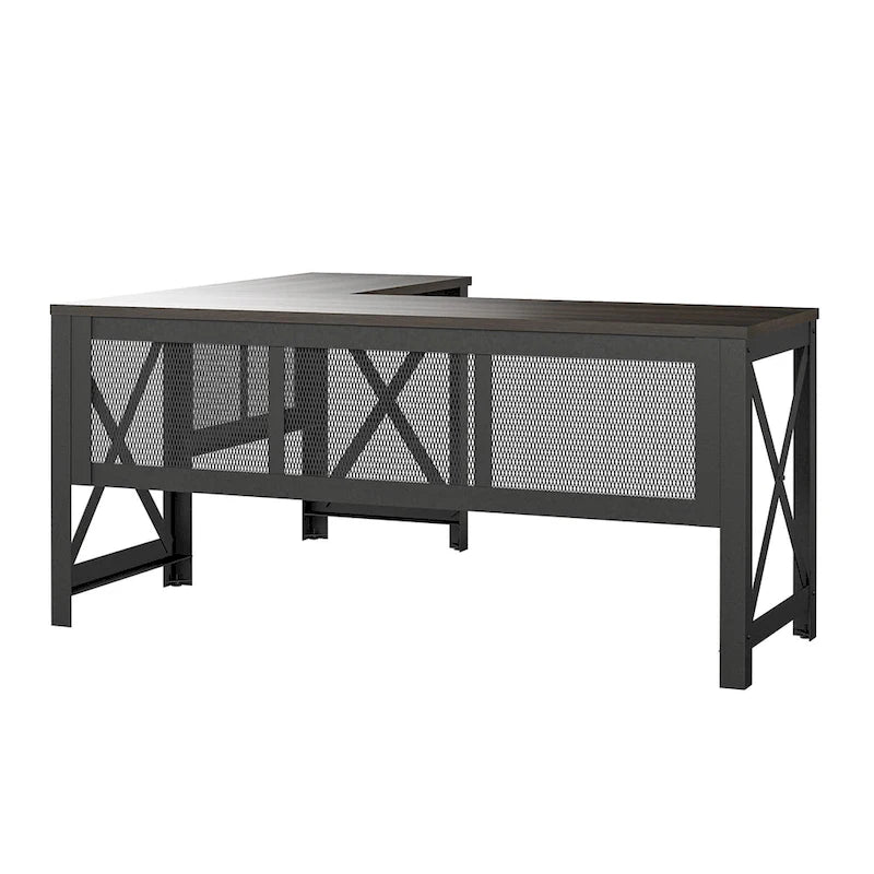 Avenue Greene Leighton L Desk with Lift Top