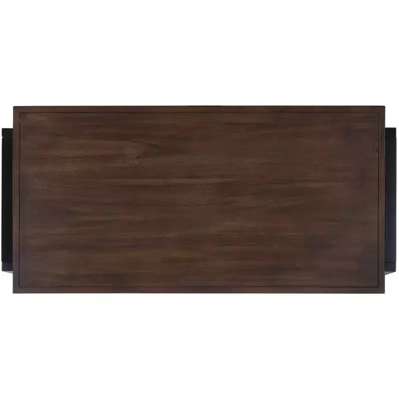 Dennings Desk - DSK5006 - Walnut/Black - Safavieh