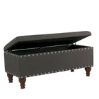 Copper Grove Raush Tufted Linen Storage Bench