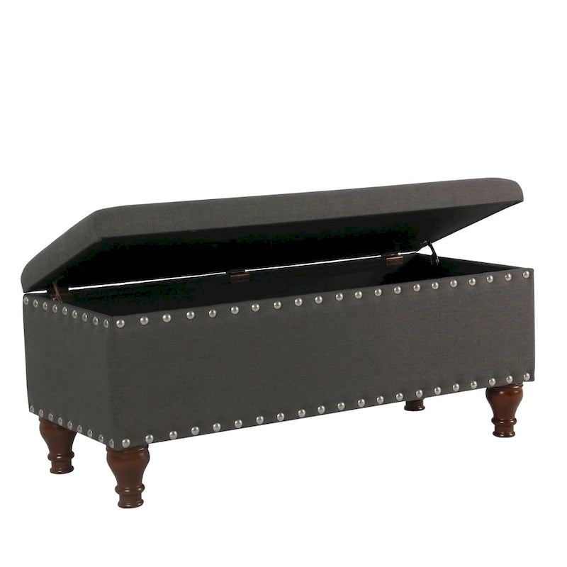 Copper Grove Raush Tufted Linen Storage Bench