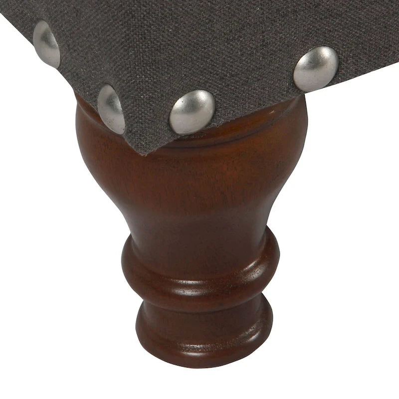Copper Grove Raush Tufted Linen Storage Bench