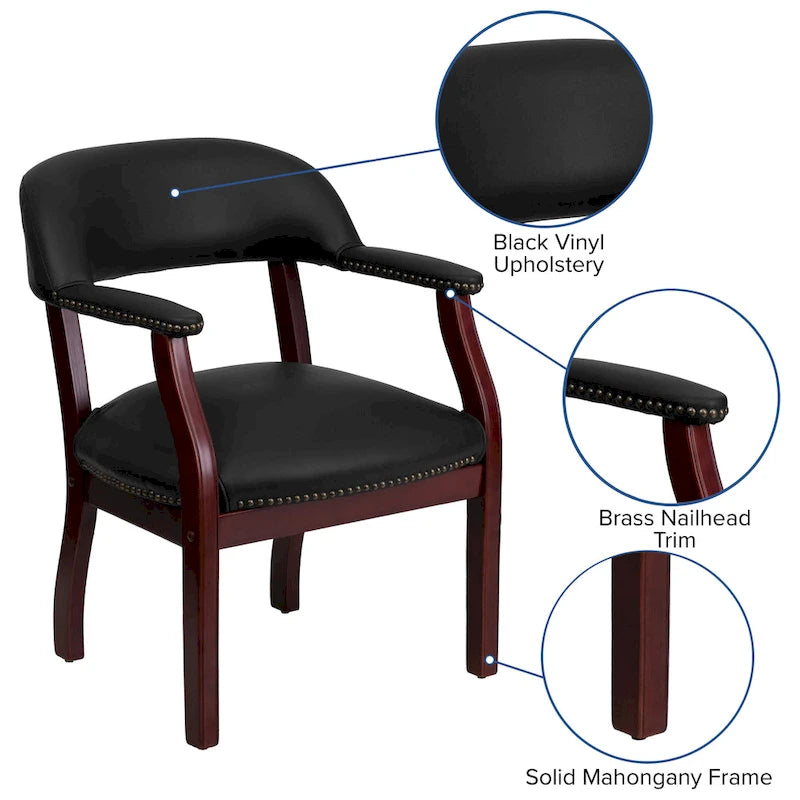 Conference Chair with Accent Nail Trim