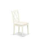 East West Furniture Dining Set - a Dining Table and Dining Room Chairs - (Finish & Pieces Option)