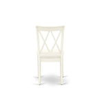 East West Furniture Dining Set - a Dining Table and Dining Room Chairs - (Finish & Pieces Option)