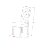 East West Furniture Dining Set - a Dining Table and Dining Room Chairs - (Finish & Pieces Option)