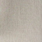 Clara Cream Fabric Seat with Cane Back and Light Brown Solid Wood Frame Dining Chair