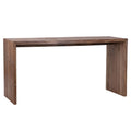 Camila 60-inch Rectangular Reclaimed Teak Waterfall Writing Desk