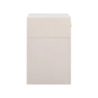 Suzie Wood & Rattan Nightstand