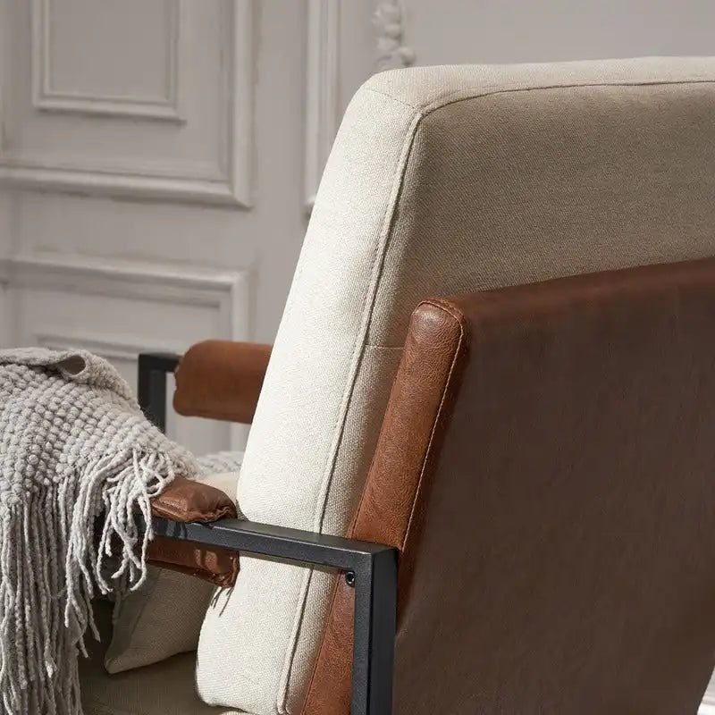 Modern Single Iron Frame Leisure Chair