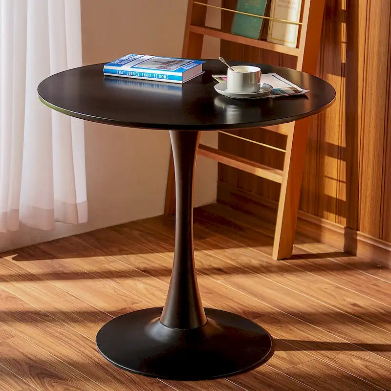 CO-Z 31.5 Inch Modern Round Kitchen and Dining Table for 2-4