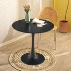 CO-Z 31.5 Inch Modern Round Kitchen and Dining Table for 2-4