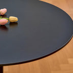 CO-Z 31.5 Inch Modern Round Kitchen and Dining Table for 2-4