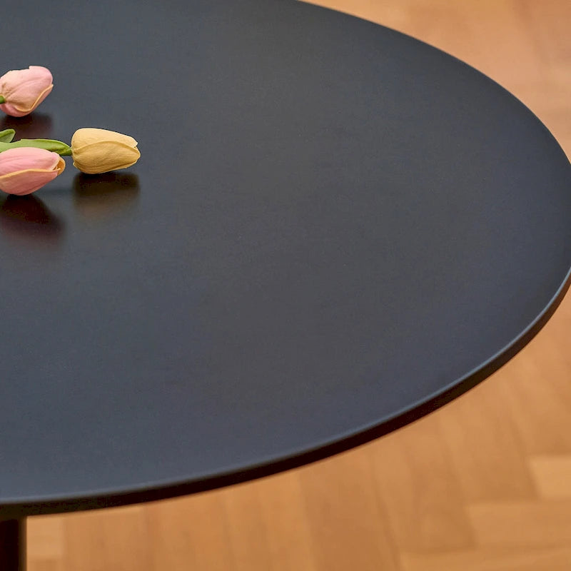 CO-Z 31.5 Inch Modern Round Kitchen and Dining Table for 2-4