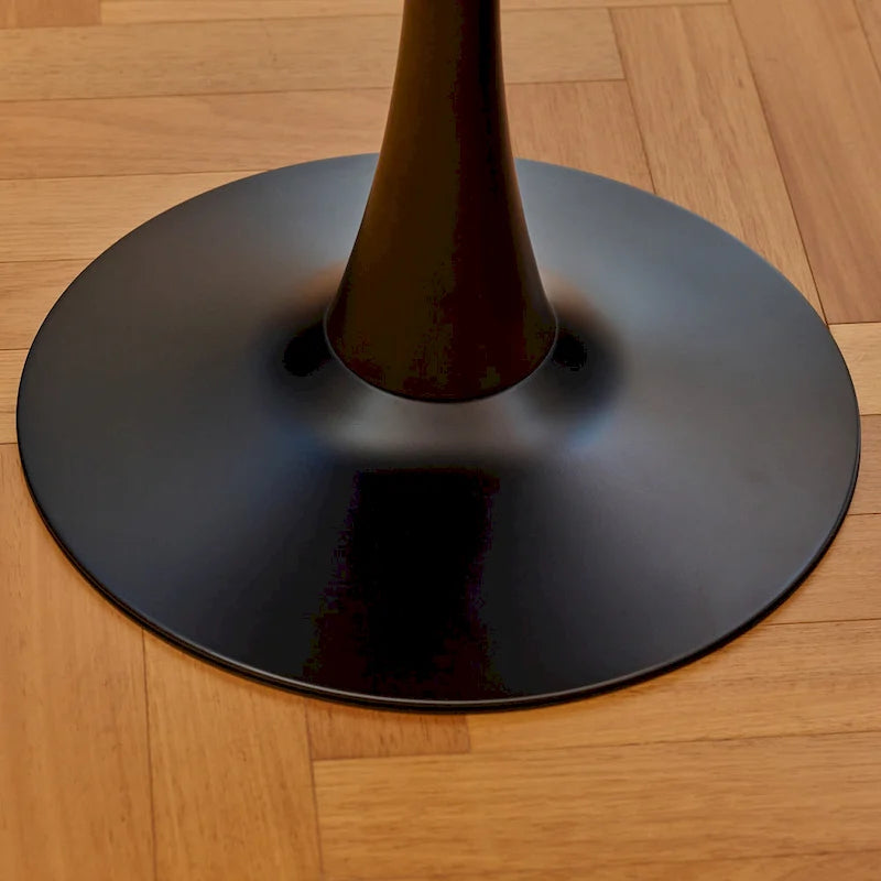 CO-Z 31.5 Inch Modern Round Kitchen and Dining Table for 2-4