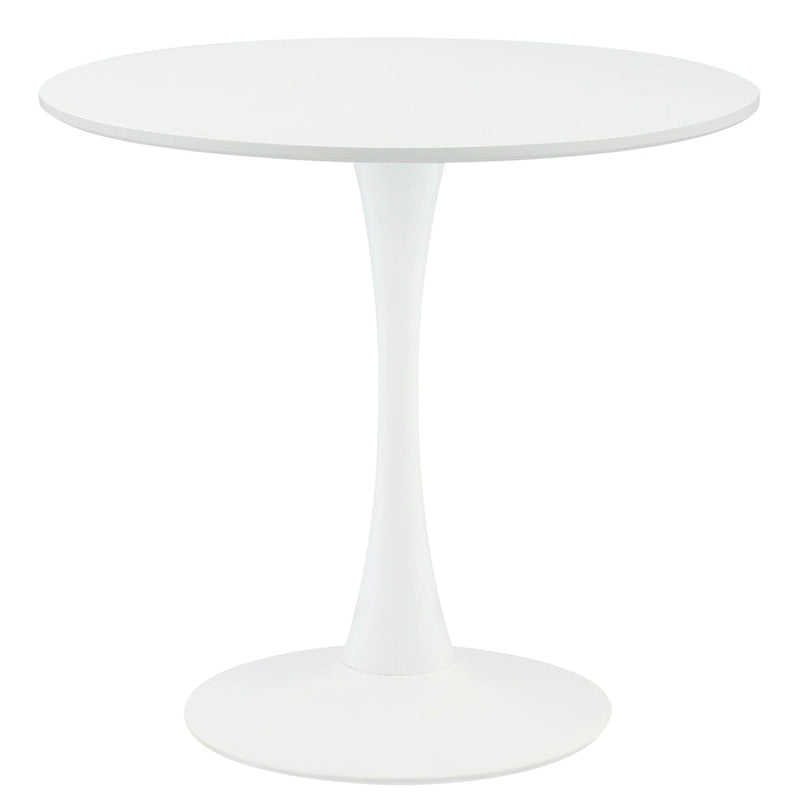CO-Z 31.5 Inch Modern Round Kitchen and Dining Table for 2-4
