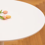 CO-Z 31.5 Inch Modern Round Kitchen and Dining Table for 2-4