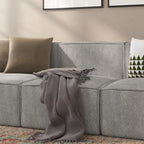Contemporary Modular Sectional Sofa Armless Middle Chair - 36.75D x 28.25W x 28H