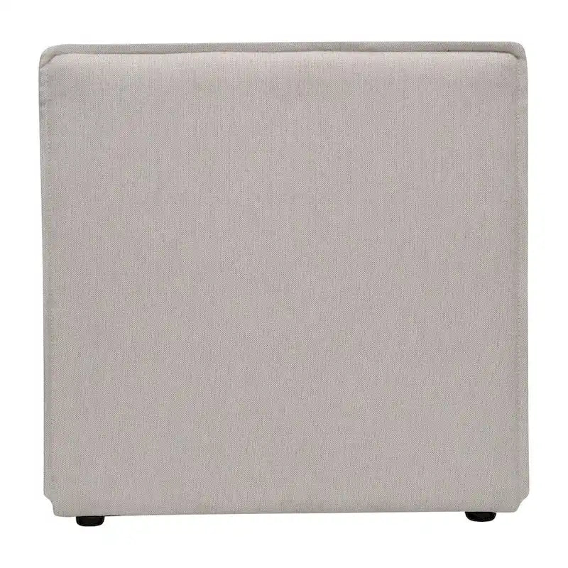 Contemporary Modular Sectional Sofa Armless Middle Chair - 36.75D x 28.25W x 28H