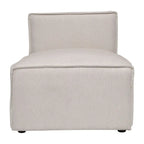Contemporary Modular Sectional Sofa Armless Middle Chair - 36.75D x 28.25W x 28H