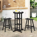 WestinTrends Malibu All Weather Hdpe Outdoor Patio Bar Height Bistro Set (3-piece)