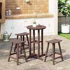 WestinTrends Malibu All Weather Hdpe Outdoor Patio Counter Height Bistro Set (4-Piece)