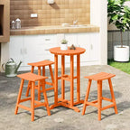 WestinTrends Malibu All Weather Hdpe Outdoor Patio Counter Height Bistro Set (4-Piece)