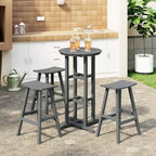 WestinTrends Malibu All Weather Hdpe Outdoor Patio Bar Height Bistro Set (4-Piece)