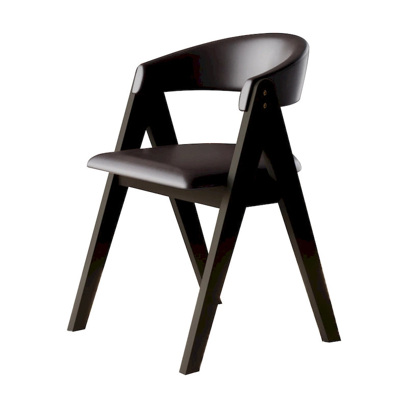CraftPorch Transitional V-shaped Dining Chairs (Set of 4)