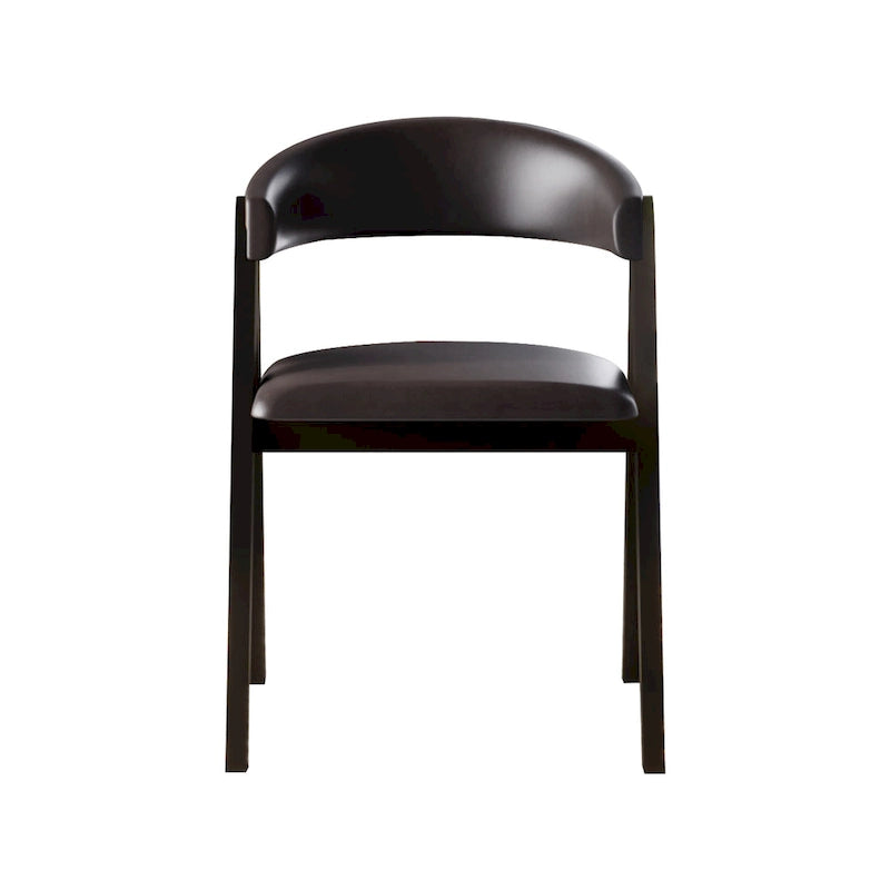 CraftPorch Transitional V-shaped Dining Chairs (Set of 4)