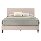 Bayson Wood Frame Queen Platform Bed With Headboard