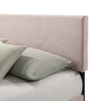 Bayson Wood Frame Queen Platform Bed With Headboard